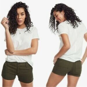 American Giant Women's Olive Shorts